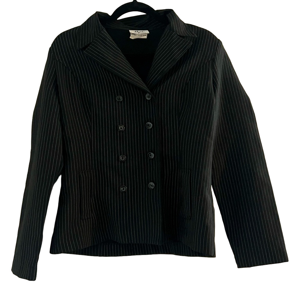 Iz Byer California Pin Stripe Blazer Size Large
